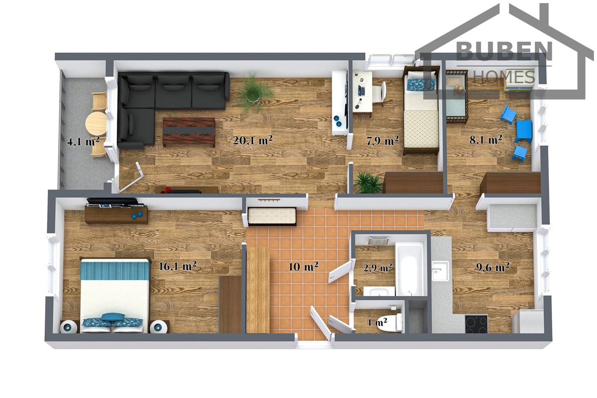 Photo 2 - Apartment for sale · 4+1 · 82 m²