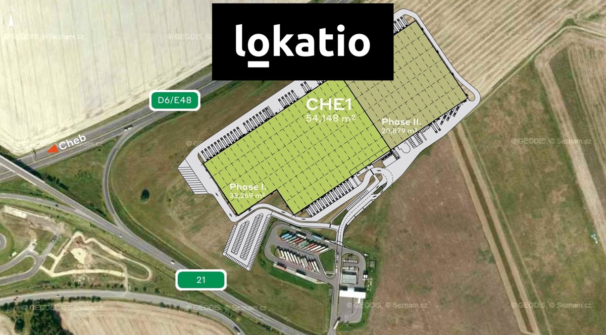 Fotografie 3 - Pronájem komerční nemovitosti · Sklad · 20 821 m²