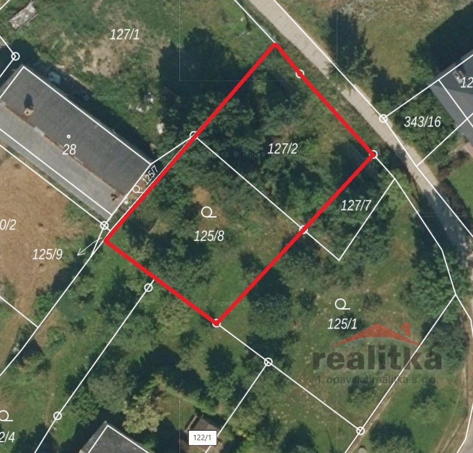 Fotografie 1 - Prodej pozemku · Bydlení · 859 m²