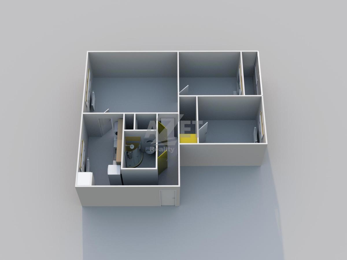 Фото 3 - Продаж квартири · 3+1 · 69 m²