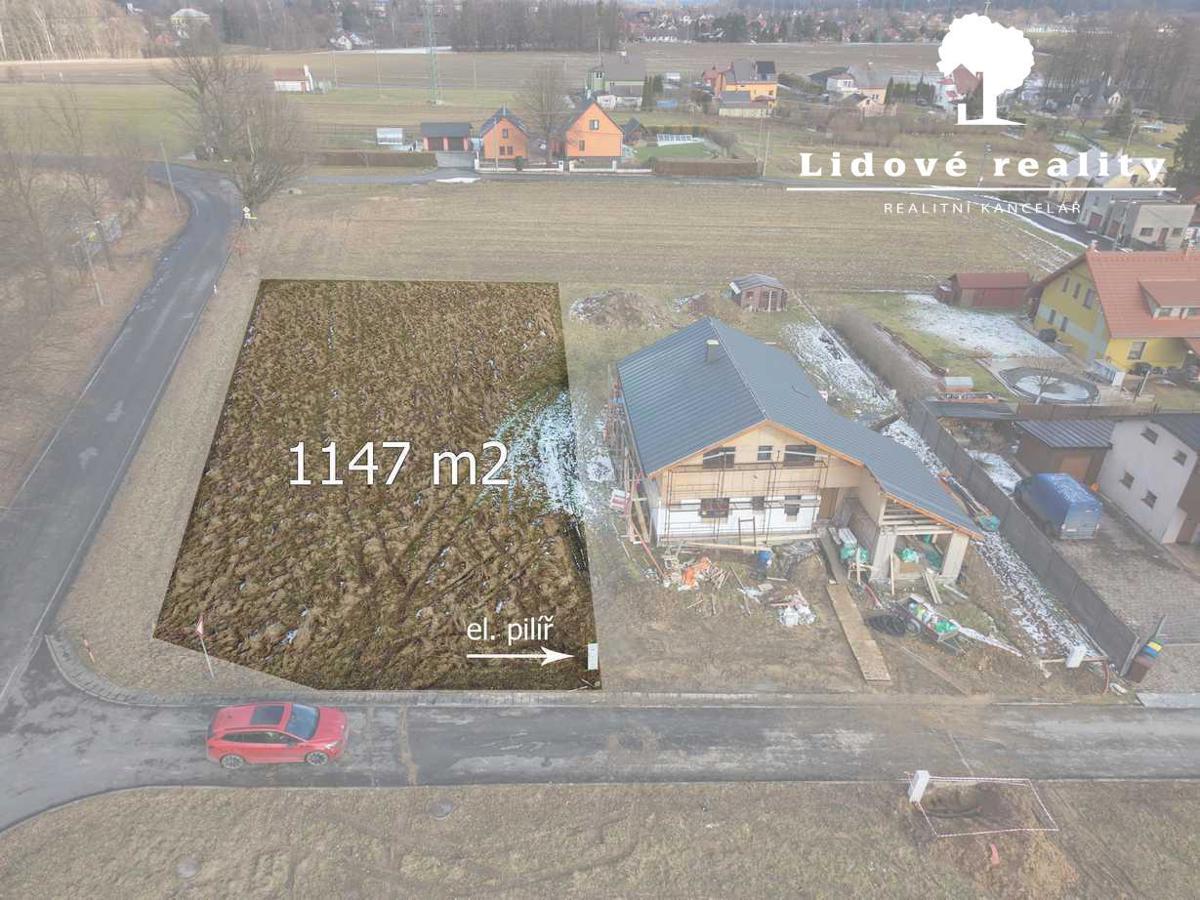 Fotografie 3 - Prodej pozemku · Bydlení · 1 147 m²