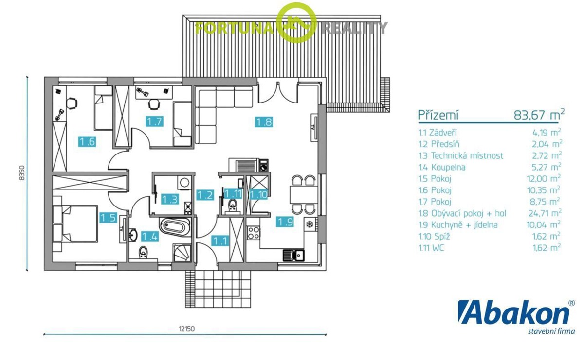 Fotografie 4 - Prodej domu · Rodinný · 84 m²