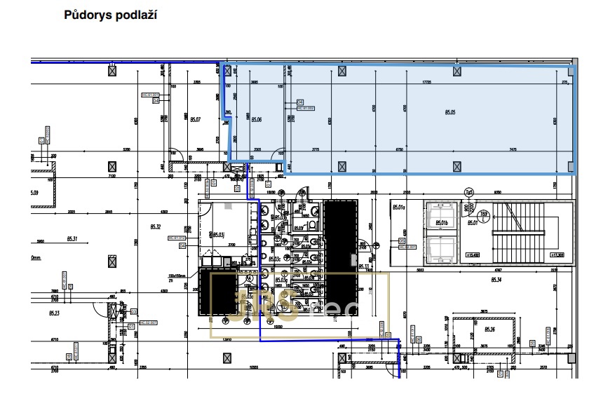 Fotografie 2 - Pronájem komerční nemovitosti · Kancelář · 150 m²