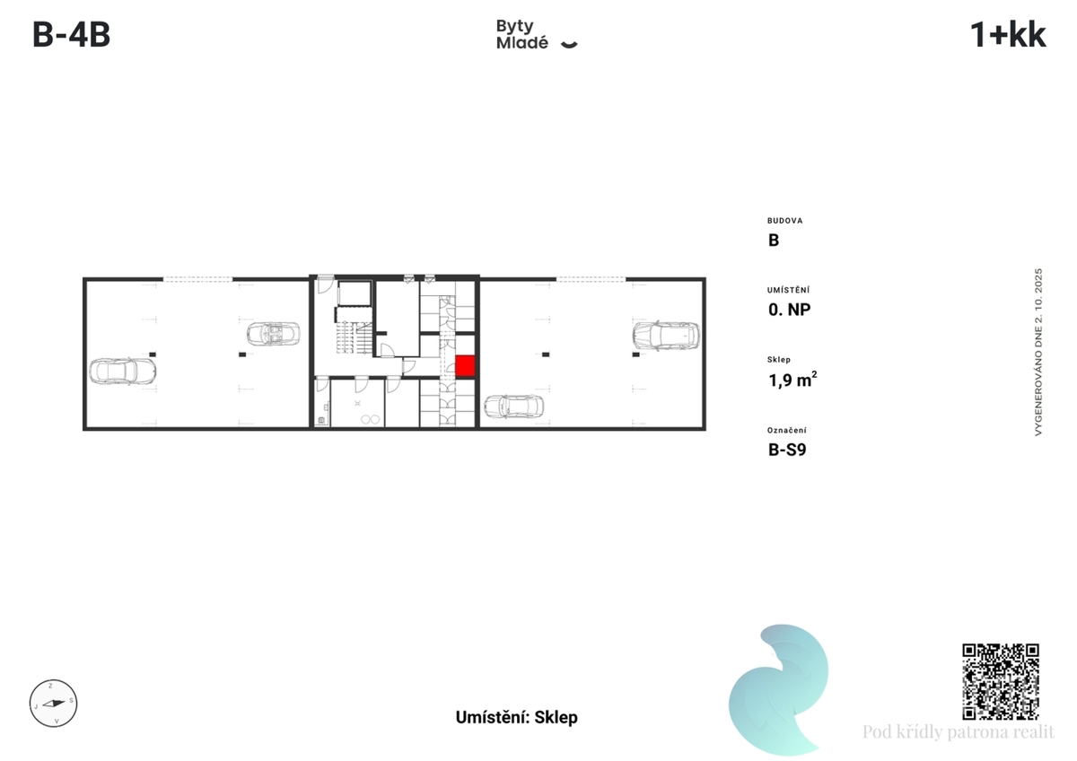 Photo 4 - Apartment for sale · 1+kk · 31 m²