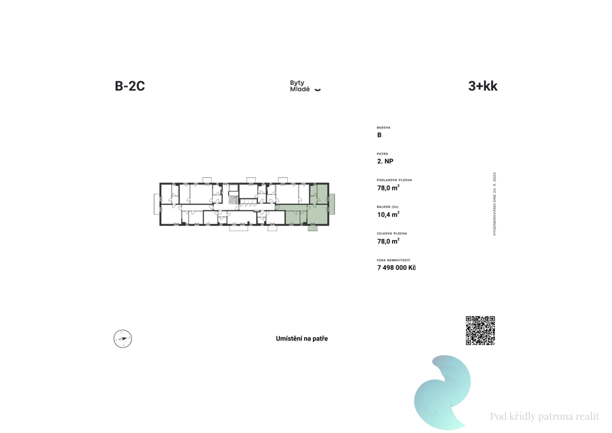 Fotografie 4 - Prodej bytu · 3+kk · 85 m²