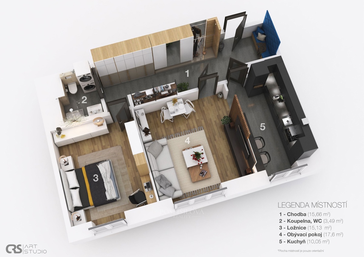 Photo 2 - Apartment for sale · 2+1 · 62 m²