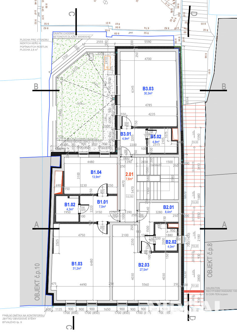 Photo 2 - Apartment for sale · 2+kk · 56 m²