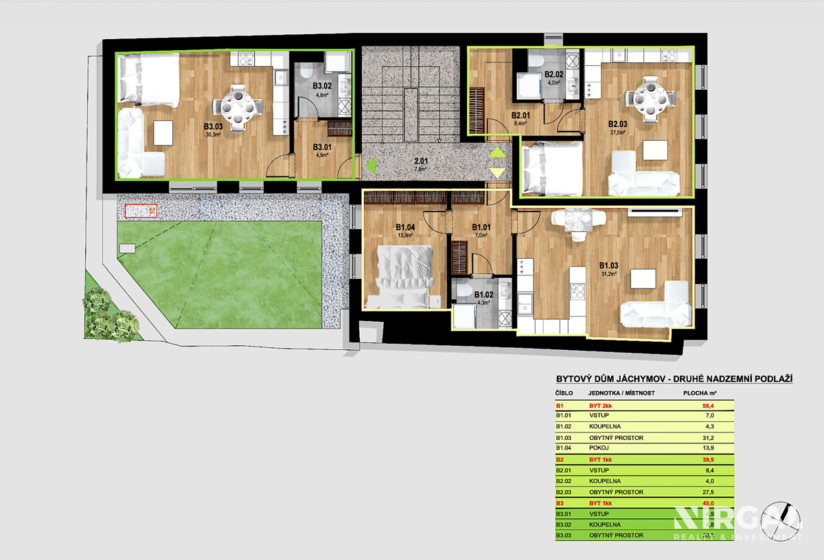 Photo 1 - Apartment for sale · 1+kk · 40 m²