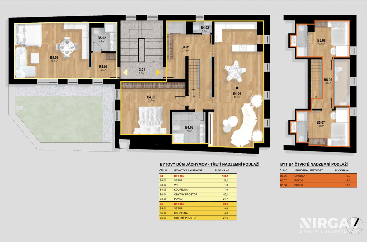 Photo 1 - Apartment for sale · 4+kk · 40 m²