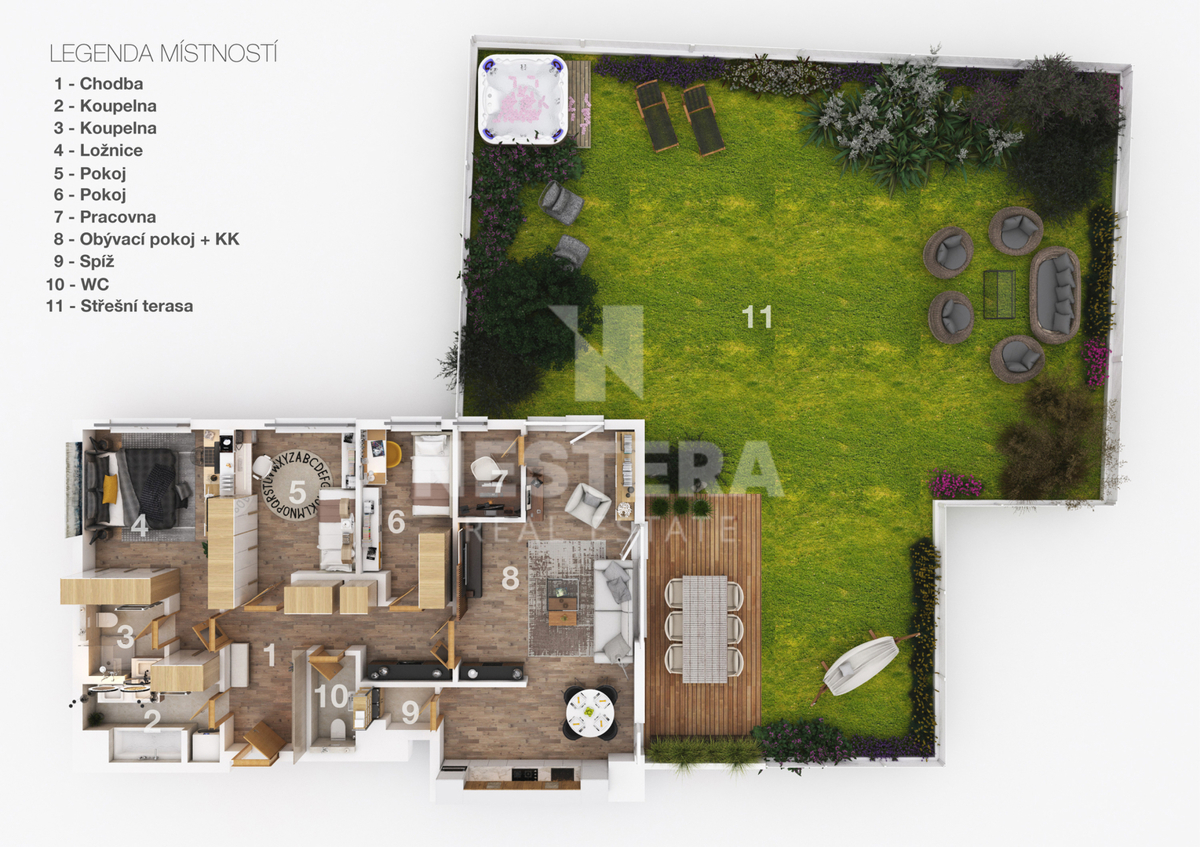 Фото 4 - Продаж квартири · 5+kk · 135 m²