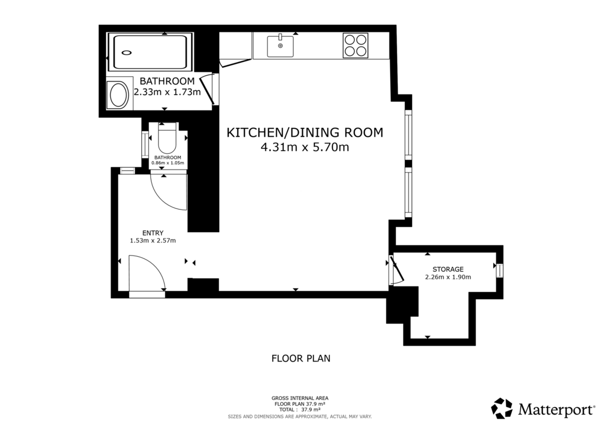 Photo 2 - Apartment for sale · 1+kk · 38 m²