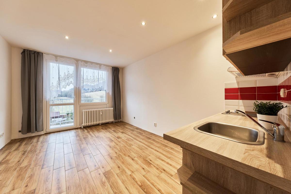 Photo 1 - Apartment for sale · 1+kk · 26 m²