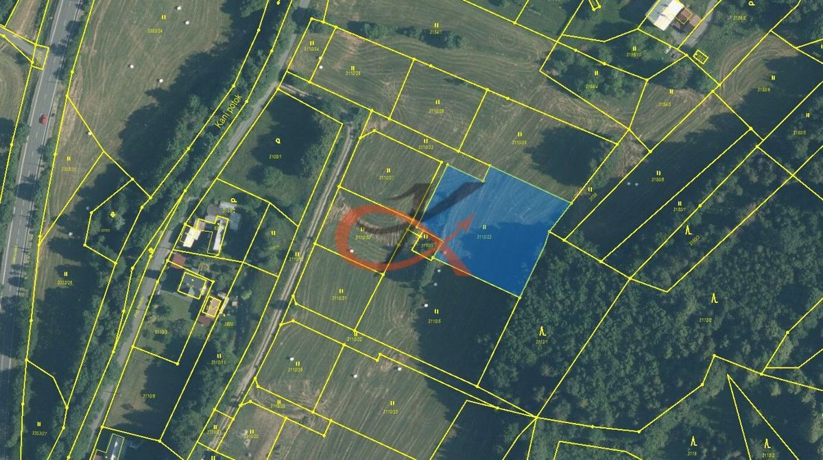 Fotografie 2 - Prodej pozemku · Bydlení · 2 925 m²
