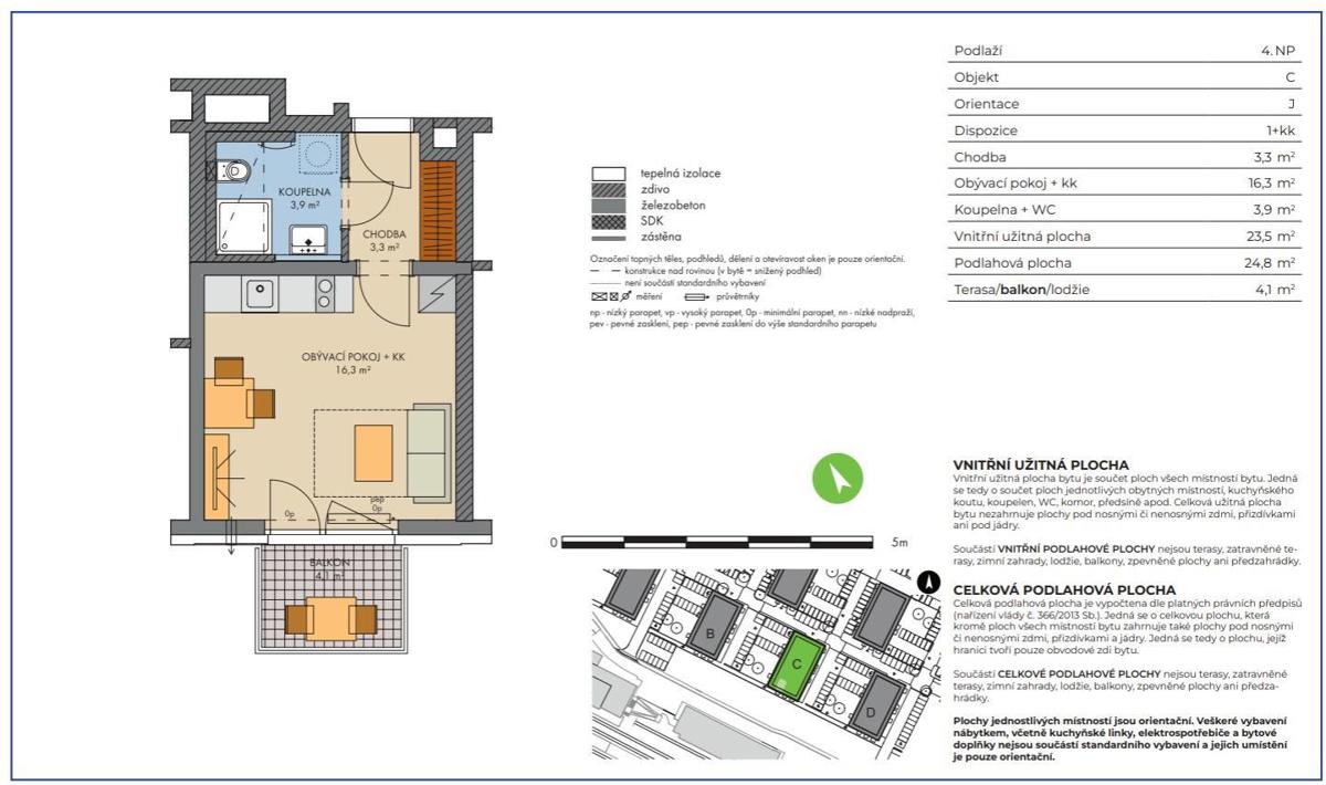 Fotografie 2 - Prodej bytu · 1+kk · 25 m²