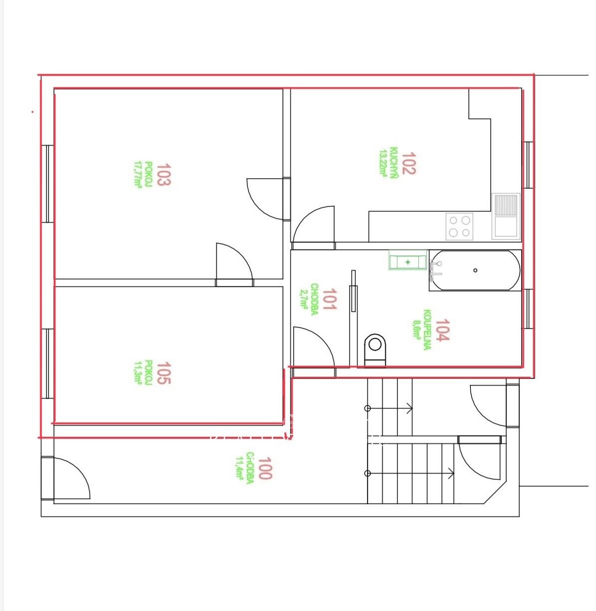 Fotografie 2 - Prodej bytu · 2+1 · 64 m²