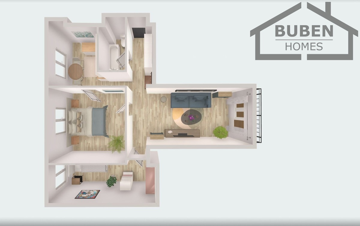 Hình ảnh 4 - Căn hộ bán · 3+1 · 59 m²