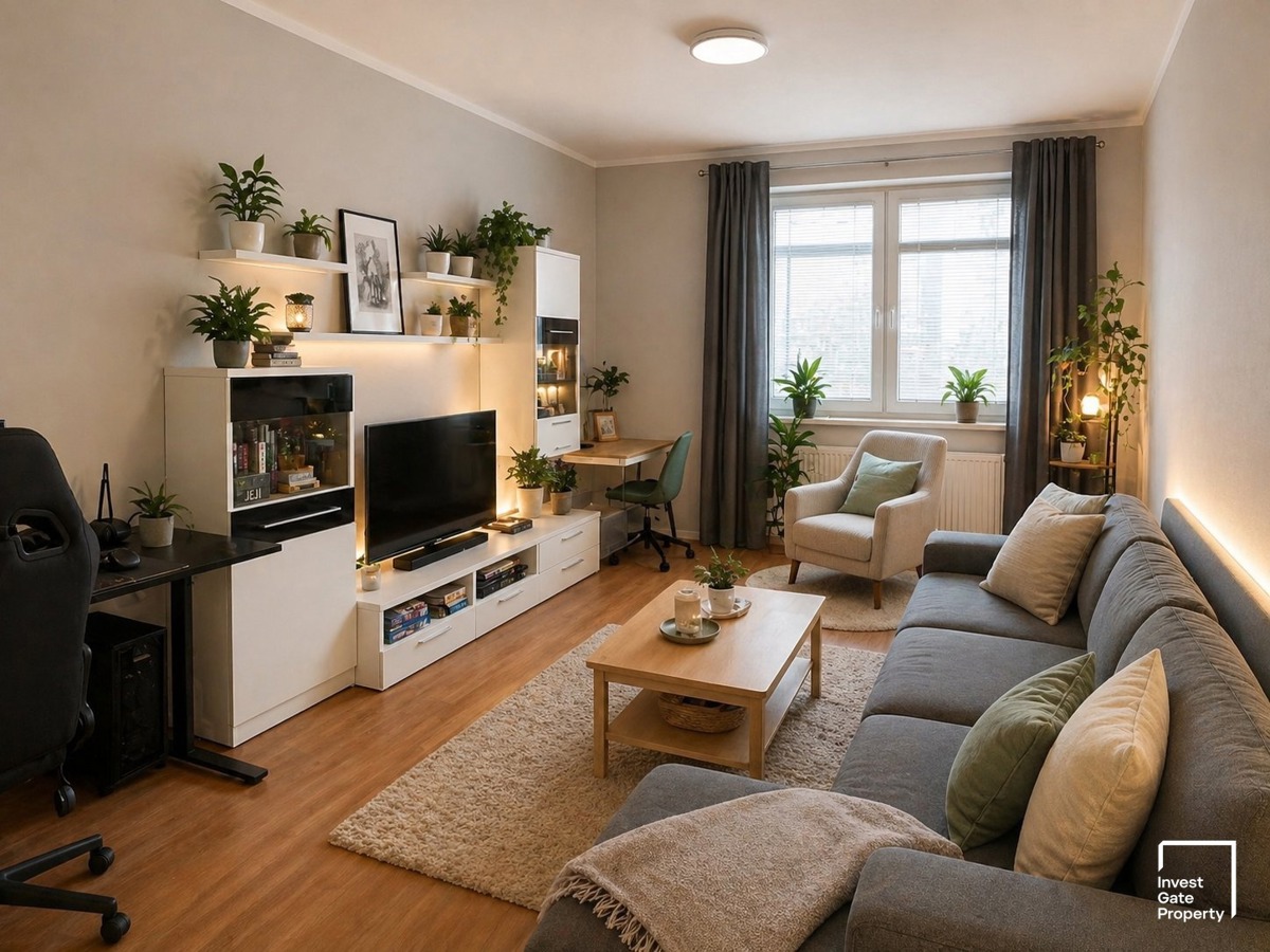 Hình ảnh 1 - Căn hộ cho thuê · 2+kk · 61 m²