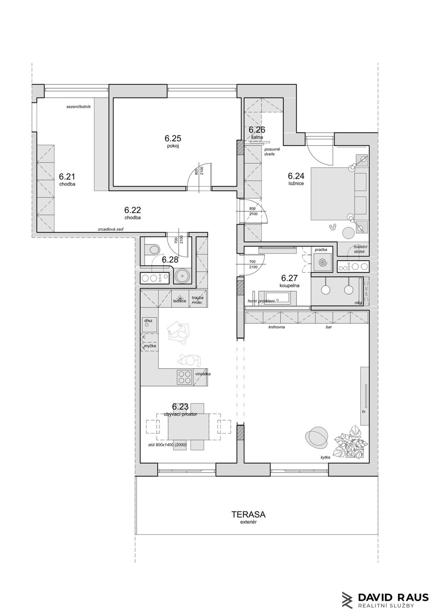 Фото 3 - Продажа квартиры · 3+kk · 126 m²