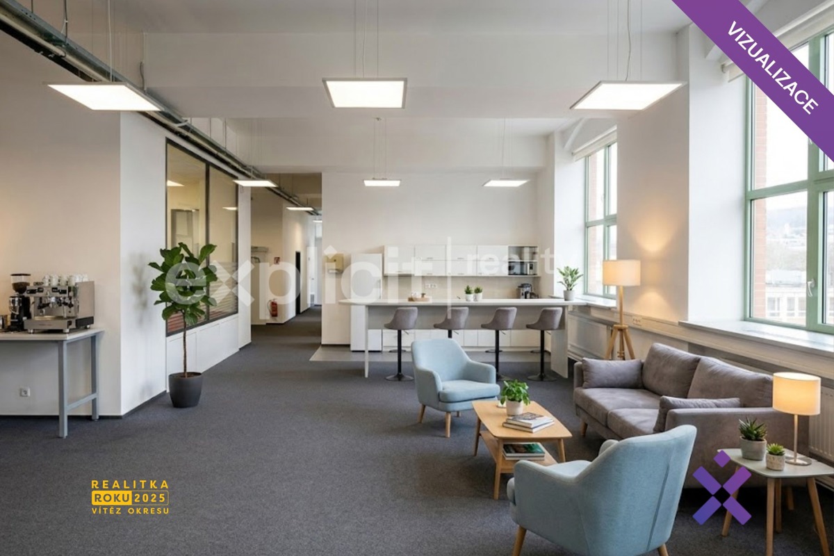 Fotografie 3 - Pronájem komerční nemovitosti · Kancelář · 421 m²