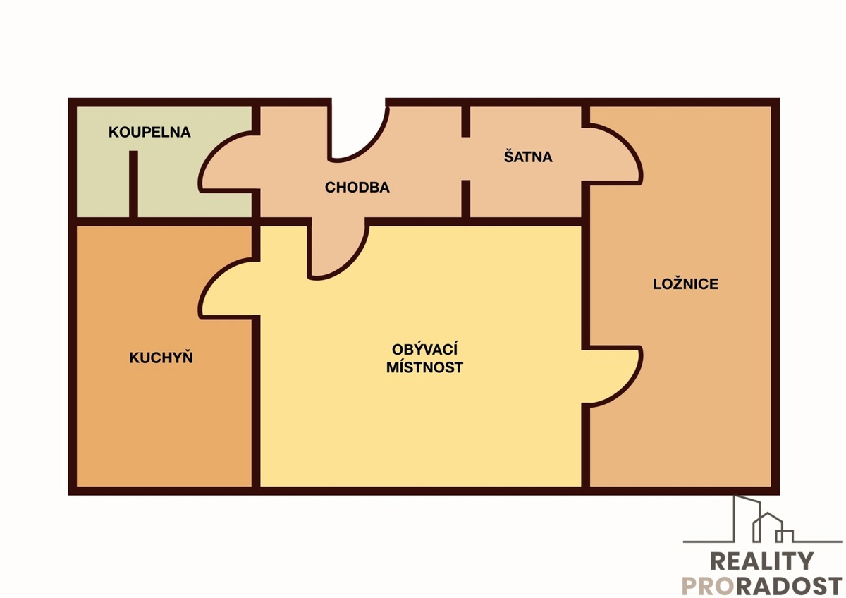 Photo 2 - Apartment for sale · 2+1 · 43 m²
