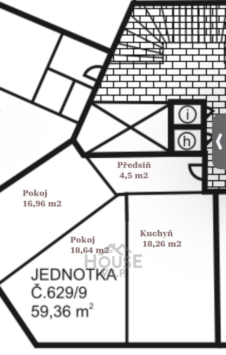 Photo 4 - Apartment for sale · 2+1 · 59 m²