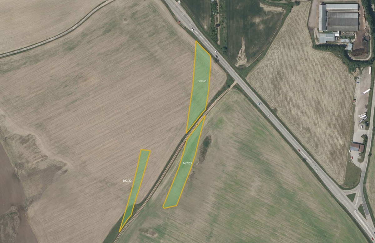 Fotografie 3 - Prodej pozemku · Pole · 17 214 m²