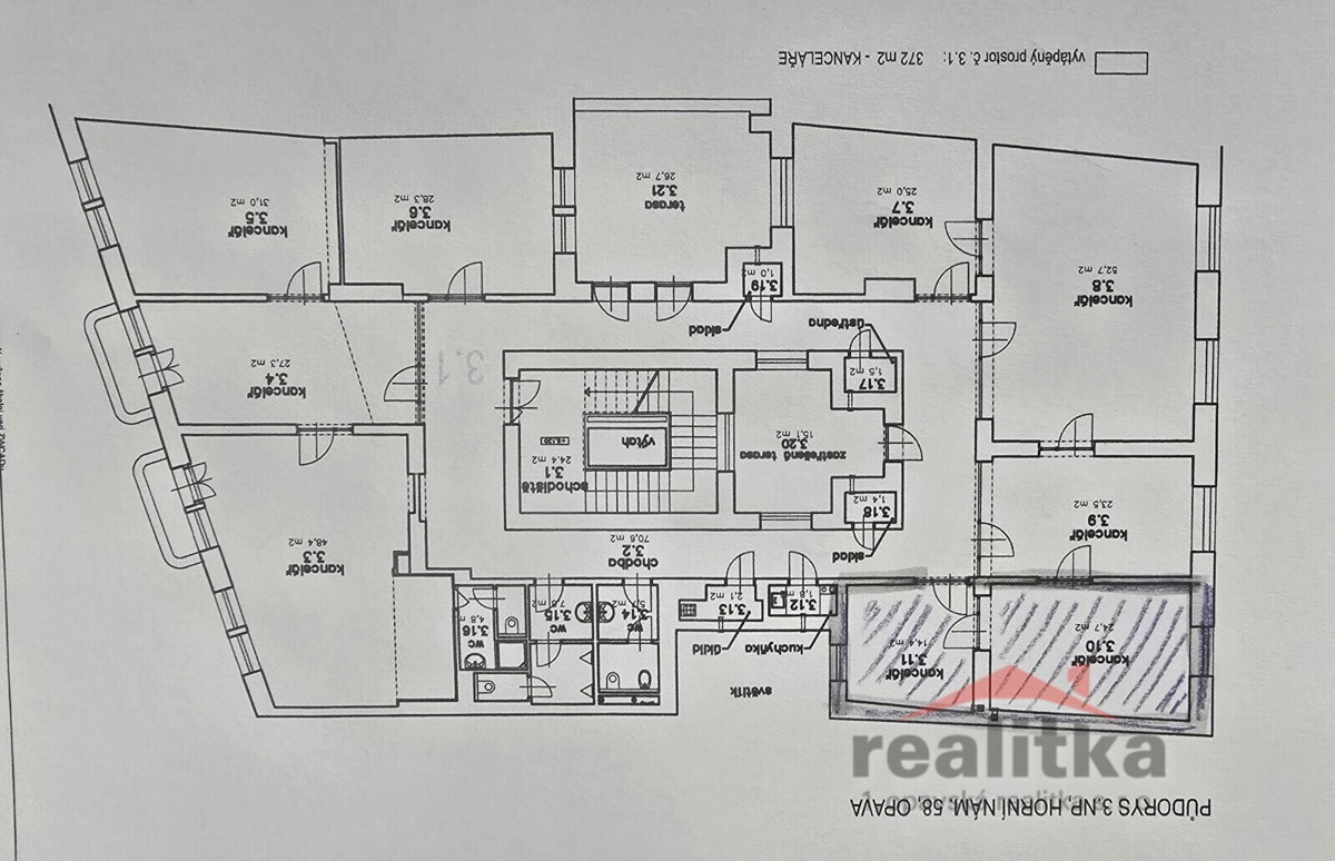 Hình ảnh 2 - Bất động sản thương mại cho thuê · Văn phòng · 39 m²