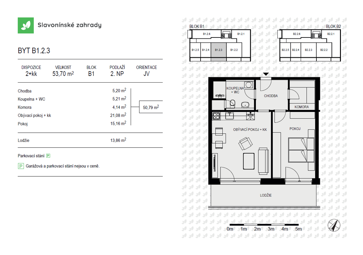 Fotografie 1 - Prodej bytu · 2+kk · 54 m²