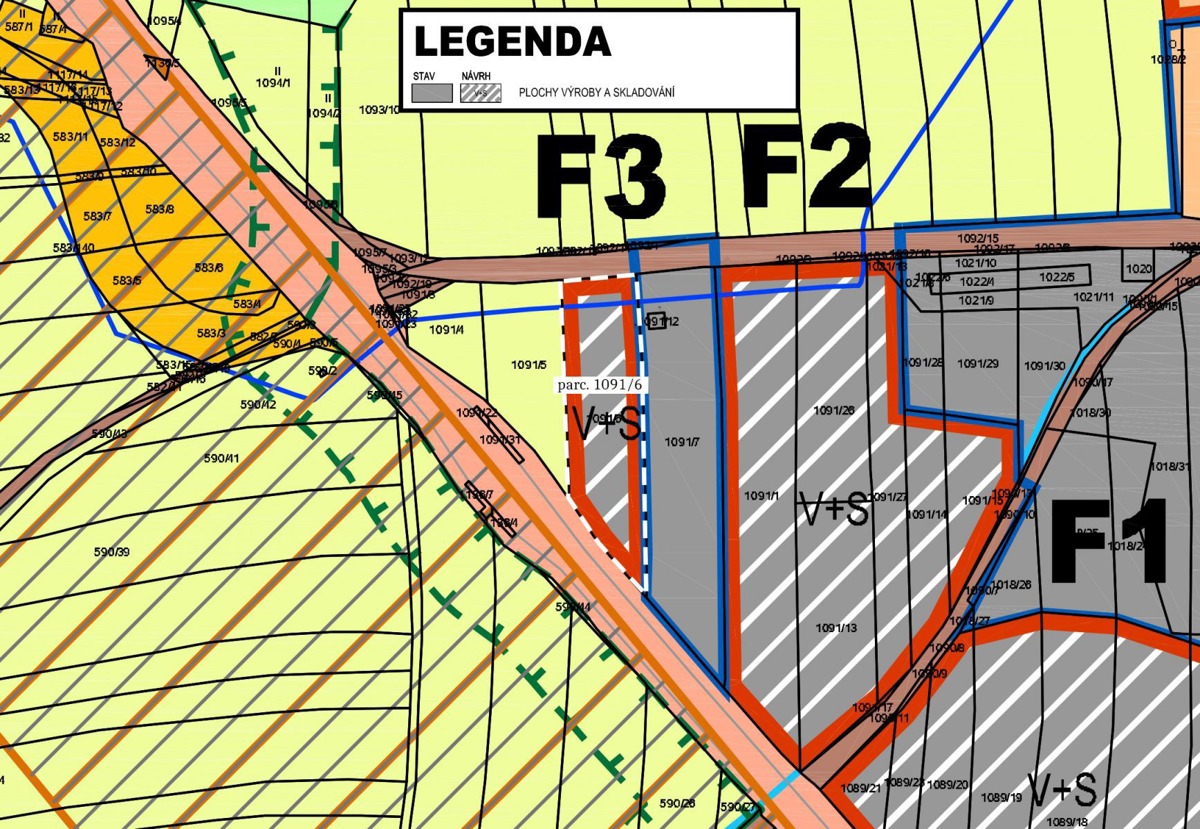 Fotografie 4 - Prodej pozemku · Komerční · 2 747 m²
