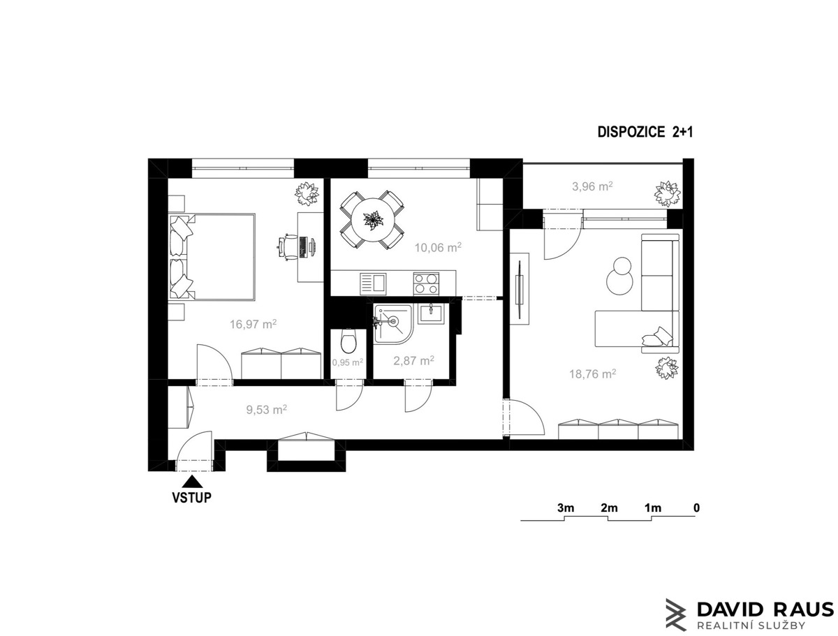 Fotografie 2 - Prodej bytu · 2+1 · 66 m²