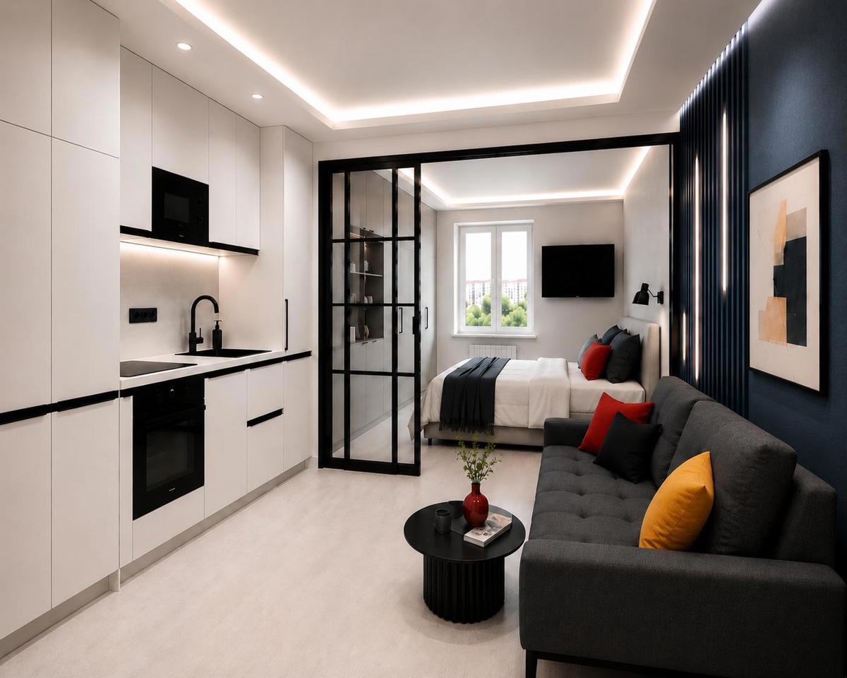 Photo 3 - Apartment for sale · 2+kk · 23 m²