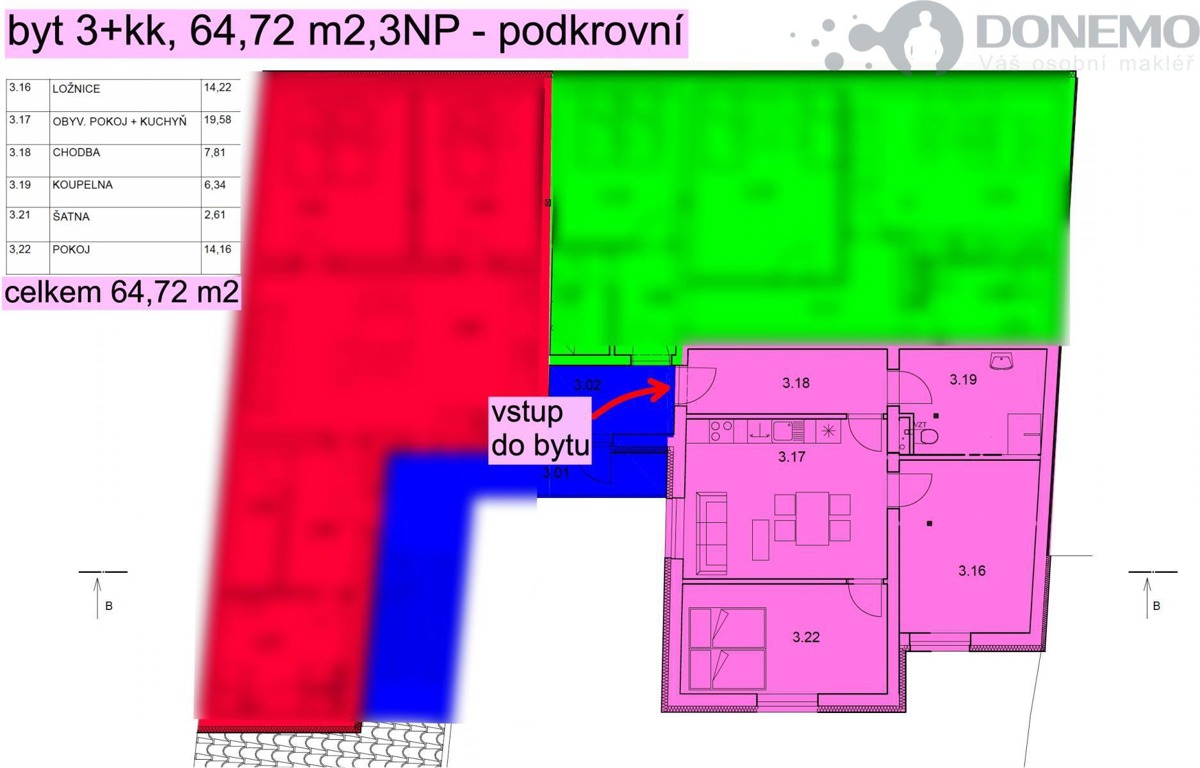 Photo 2 - Apartment for rent · 3+kk