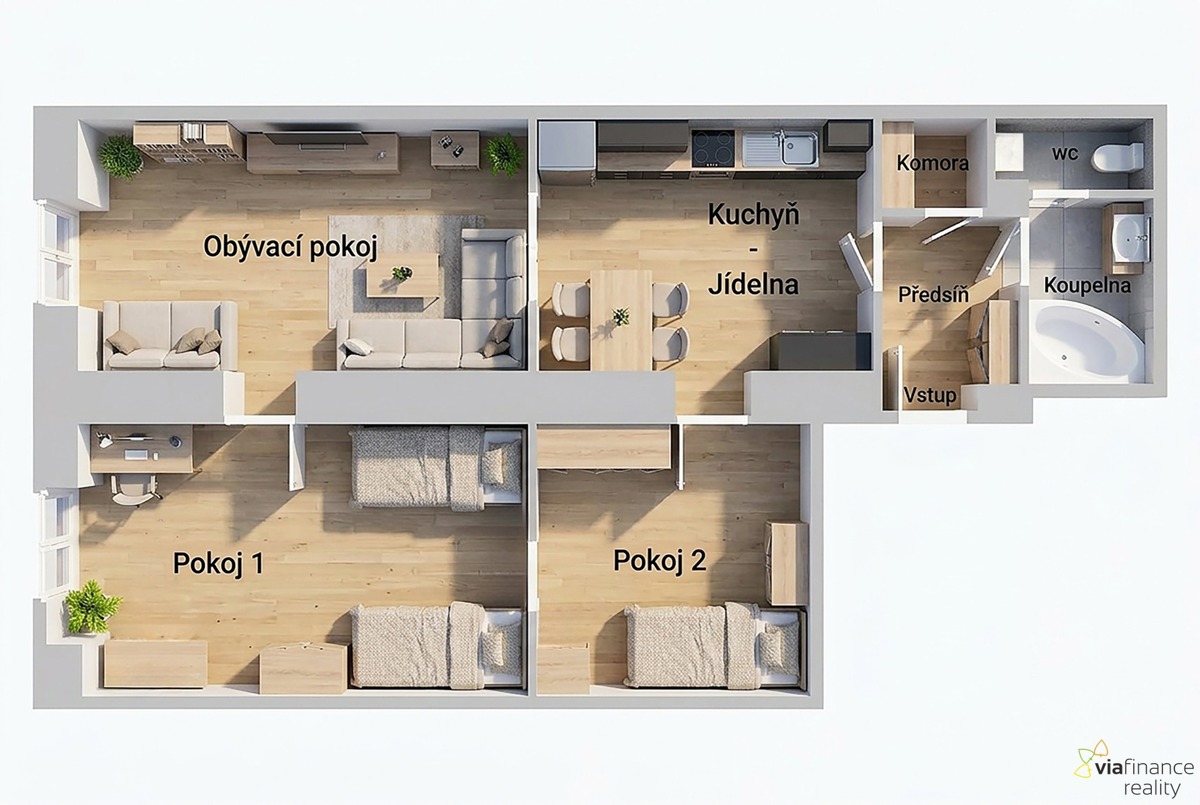 Photo 2 - Apartment for sale · 3+1 · 63 m²