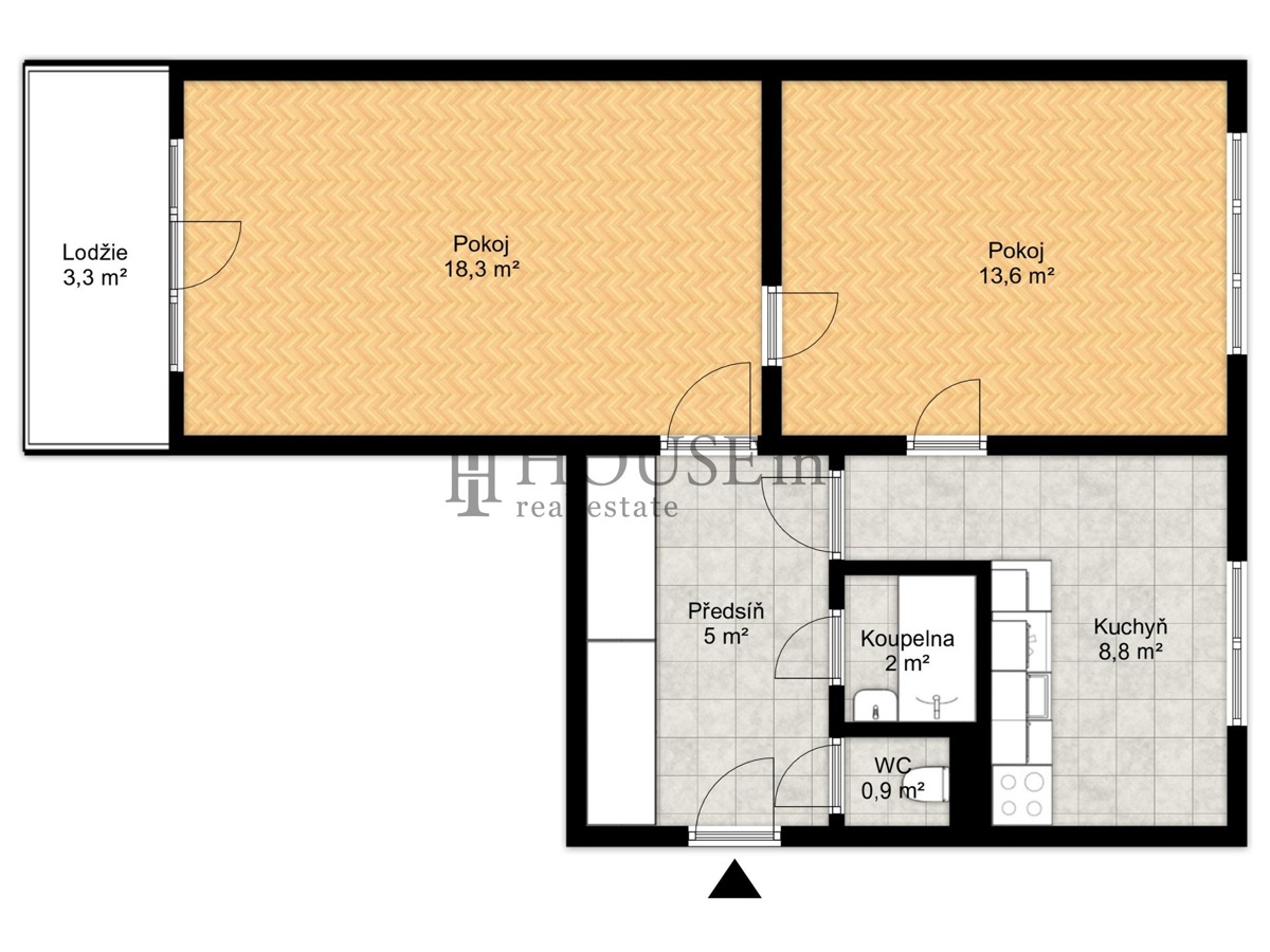 Fotografie 4 - Prodej bytu · 2+1 · 49 m²