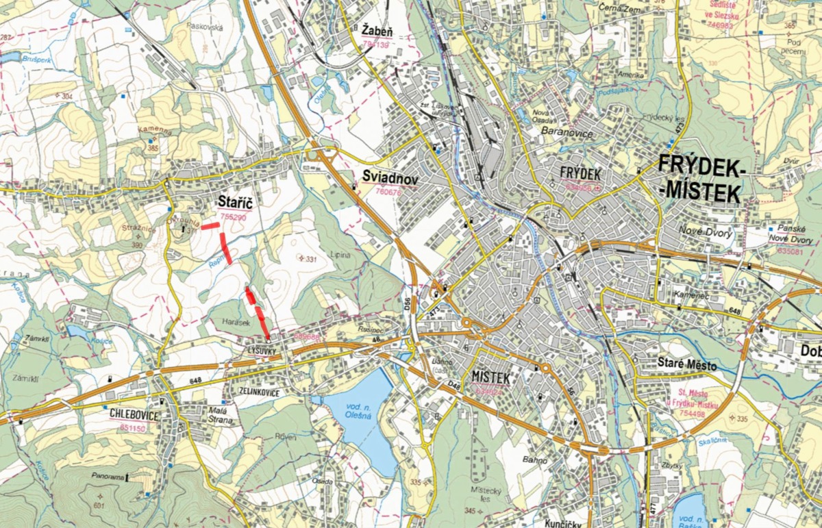 Fotografie 3 - Prodej pozemku · Pole · 40 667 m²