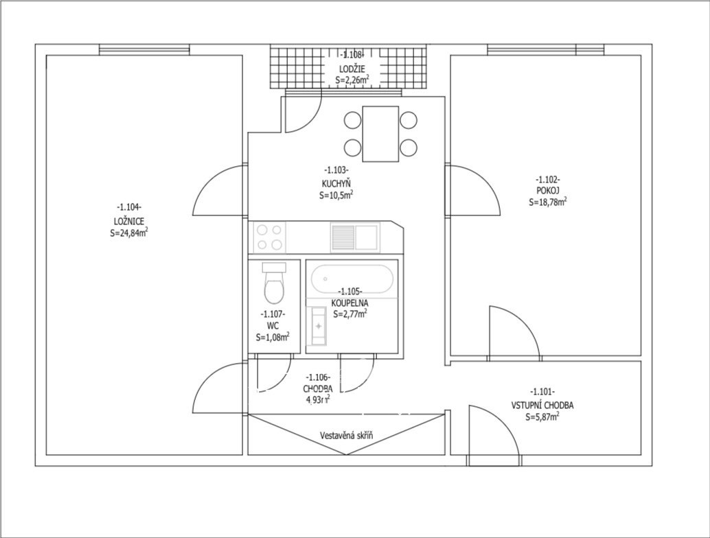 Fotografie 3 - Prodej bytu · 2+1 · 75 m²