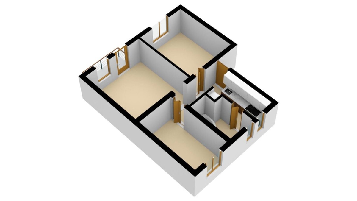 Hình ảnh 4 - Căn hộ cho thuê · 3+kk · 63 m²