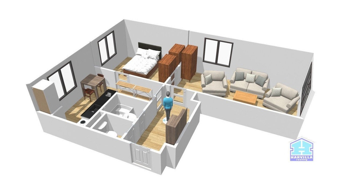 Фото 3 - Продажа квартиры · 2+1 · 50 m²