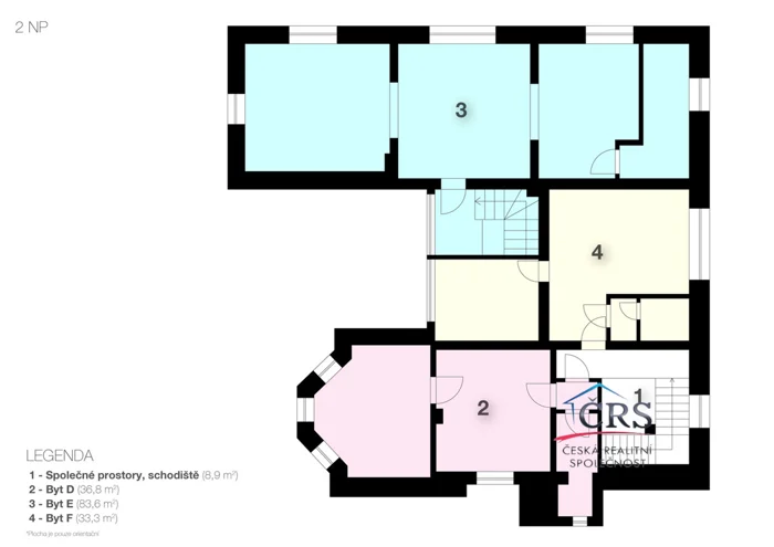 Hình ảnh 2 - Căn hộ bán · 1+1 · 33 m²