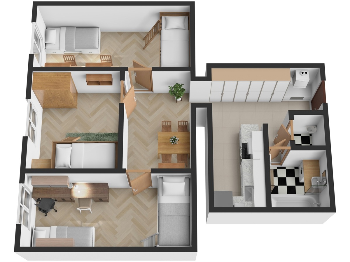 Photo 4 - Apartment for sale · 3+1 · 62 m²