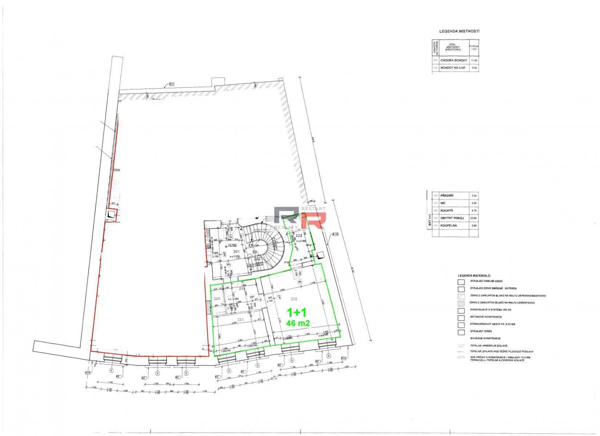 Photo 4 - Apartment for rent · 1+1 · 46 m²