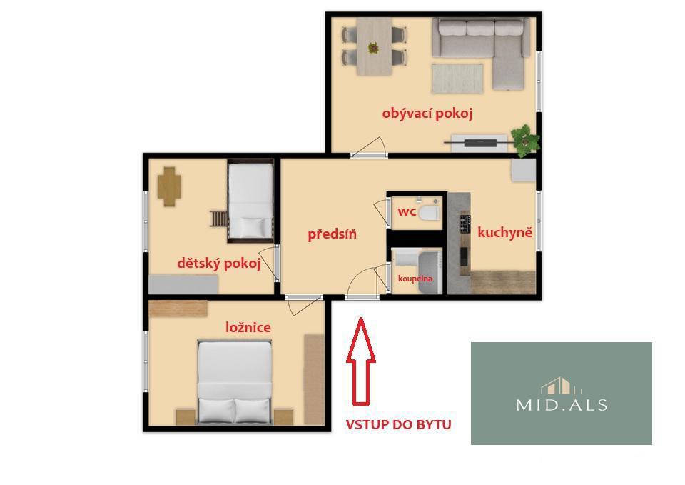 Photo 2 - Apartment for sale · 3+1