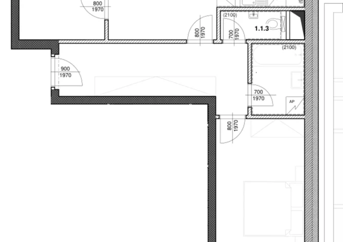 Hình ảnh 2 - Căn hộ bán · 3+kk · 70 m²