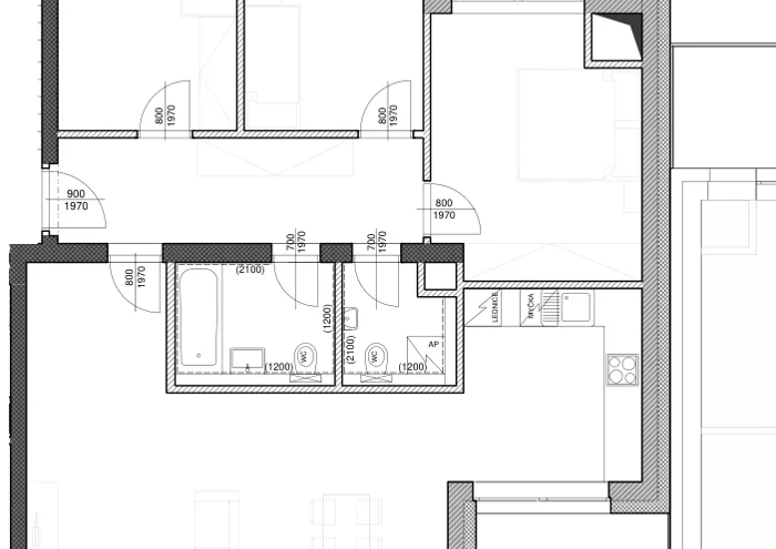 Hình ảnh 2 - Căn hộ bán · 4+kk · 103 m²