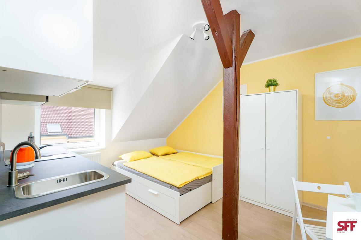 Photo 3 - Apartment for rent · 1+kk · 22 m²